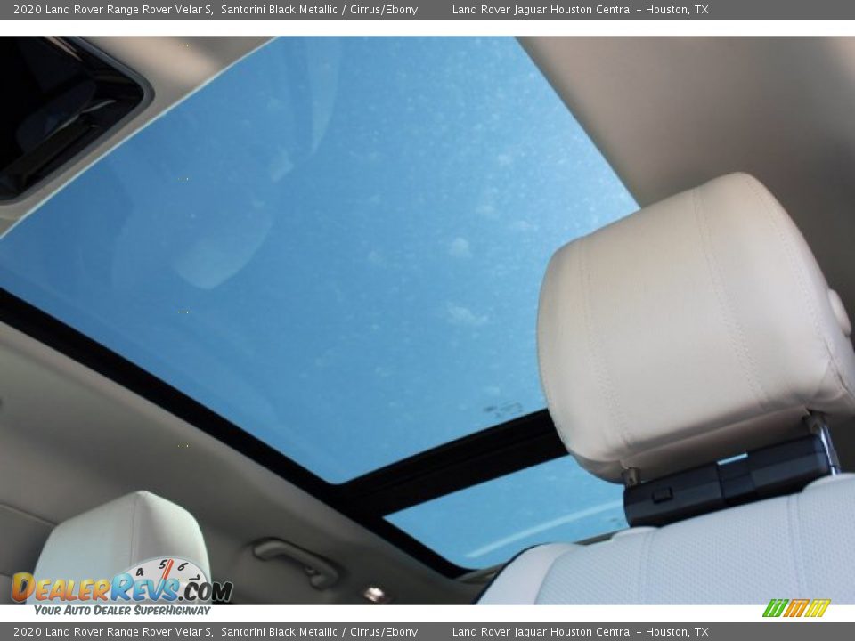 2020 Land Rover Range Rover Velar S Santorini Black Metallic / Cirrus/Ebony Photo #22