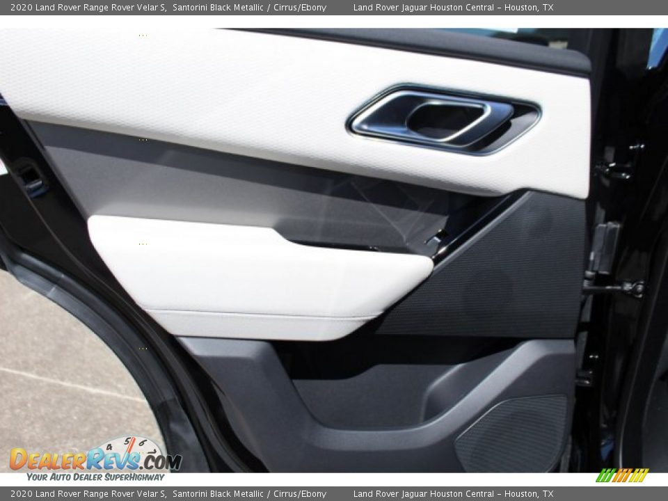 2020 Land Rover Range Rover Velar S Santorini Black Metallic / Cirrus/Ebony Photo #23