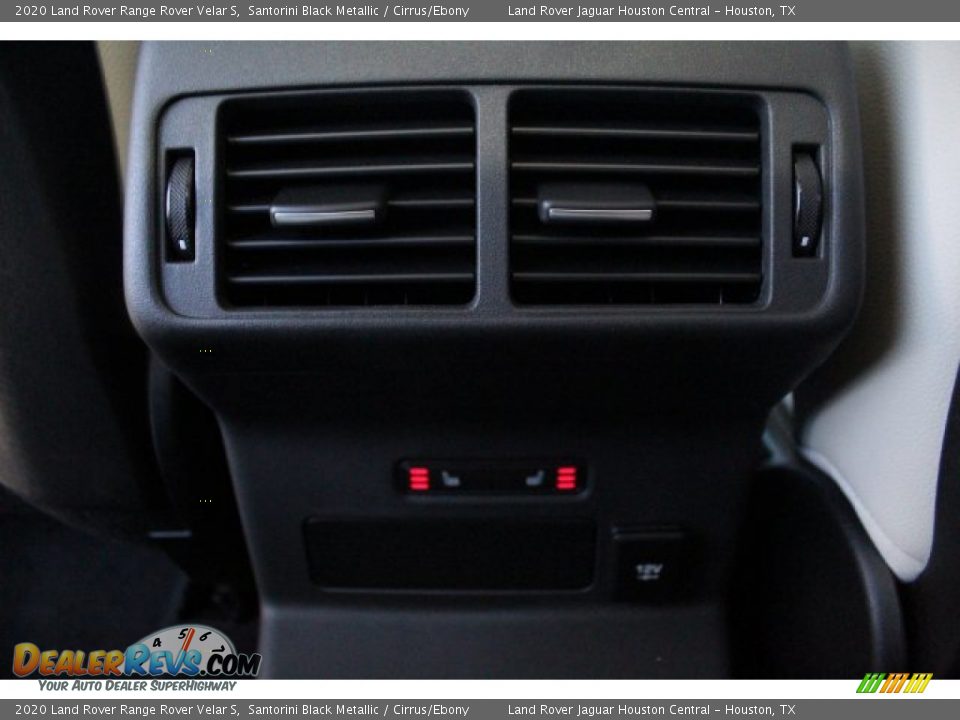 2020 Land Rover Range Rover Velar S Santorini Black Metallic / Cirrus/Ebony Photo #25