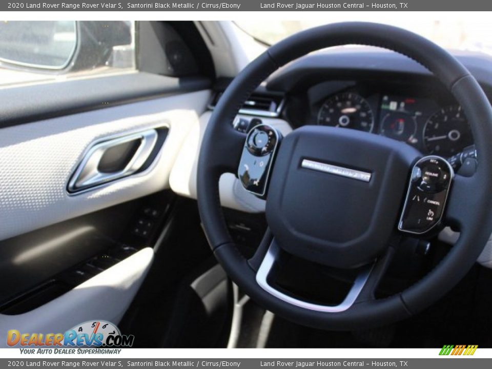 2020 Land Rover Range Rover Velar S Santorini Black Metallic / Cirrus/Ebony Photo #26
