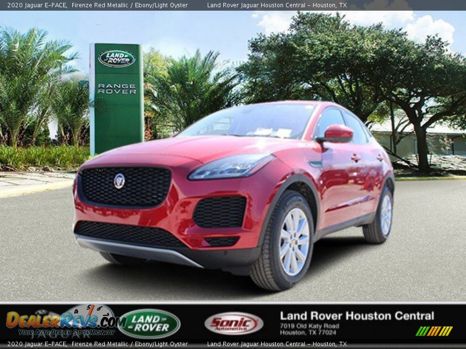2020 Jaguar E-PACE Firenze Red Metallic / Ebony/Light Oyster Photo #1