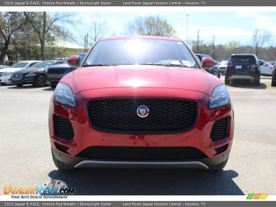 2020 Jaguar E-PACE Firenze Red Metallic / Ebony/Light Oyster Photo #8