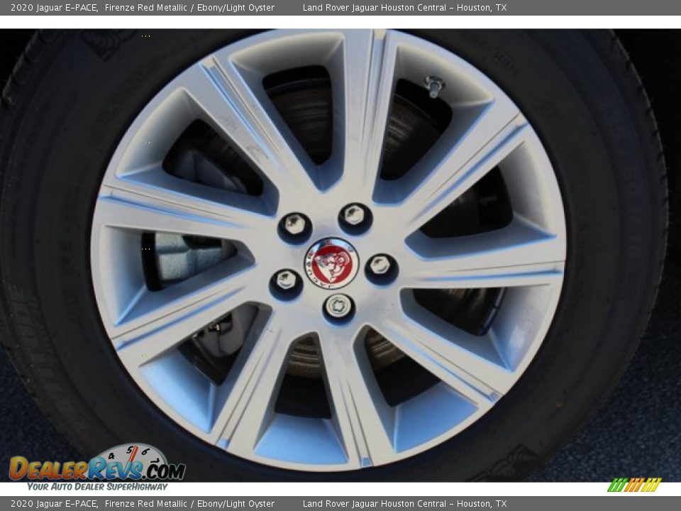 2020 Jaguar E-PACE Firenze Red Metallic / Ebony/Light Oyster Photo #9