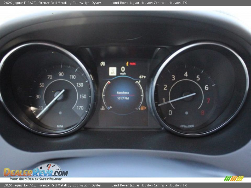 2020 Jaguar E-PACE Firenze Red Metallic / Ebony/Light Oyster Photo #22