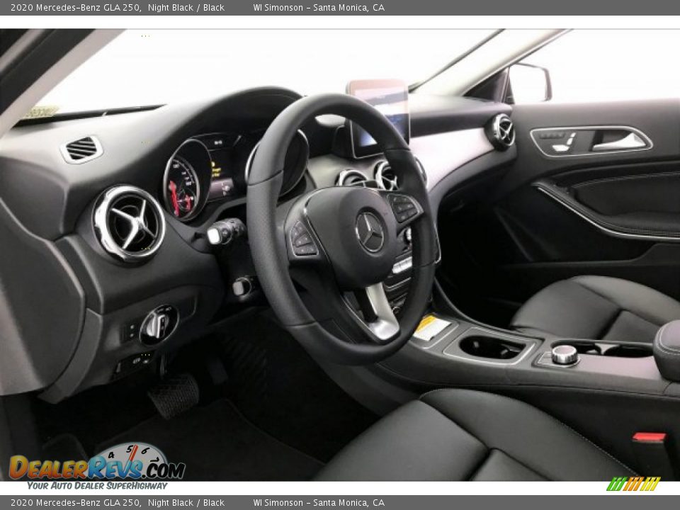 2020 Mercedes-Benz GLA 250 Night Black / Black Photo #4