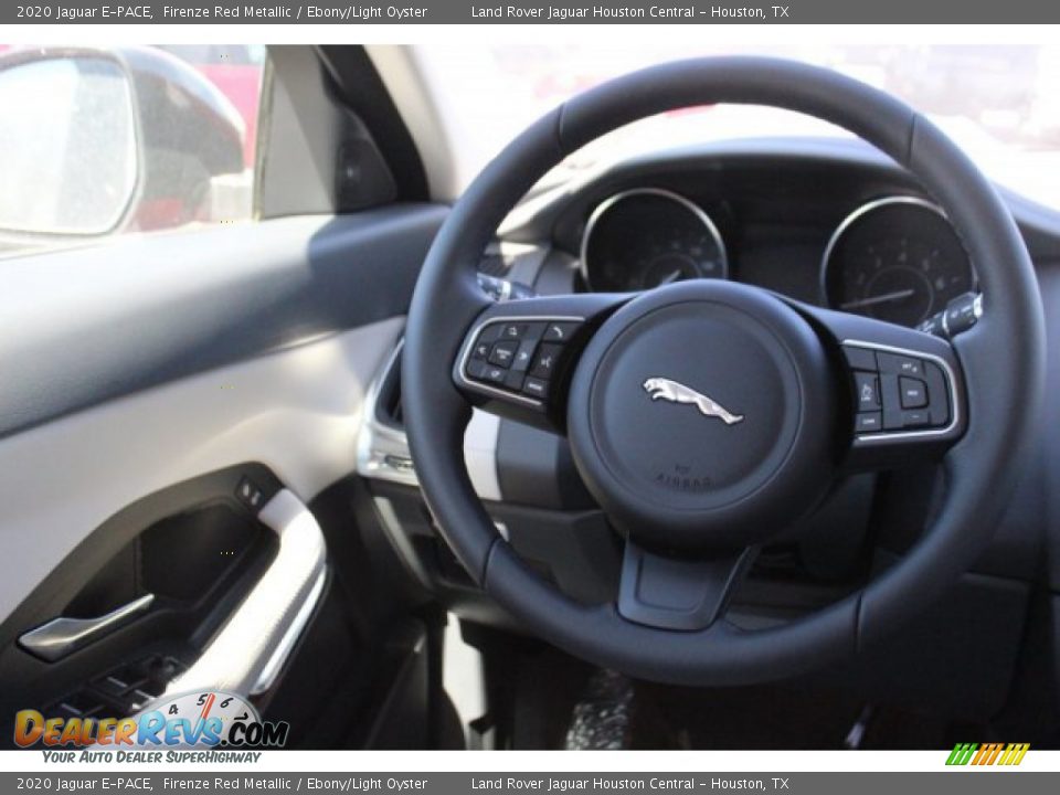 2020 Jaguar E-PACE Firenze Red Metallic / Ebony/Light Oyster Photo #27