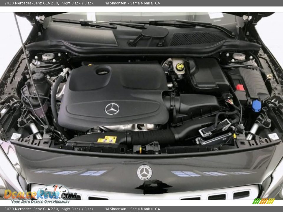 2020 Mercedes-Benz GLA 250 Night Black / Black Photo #8