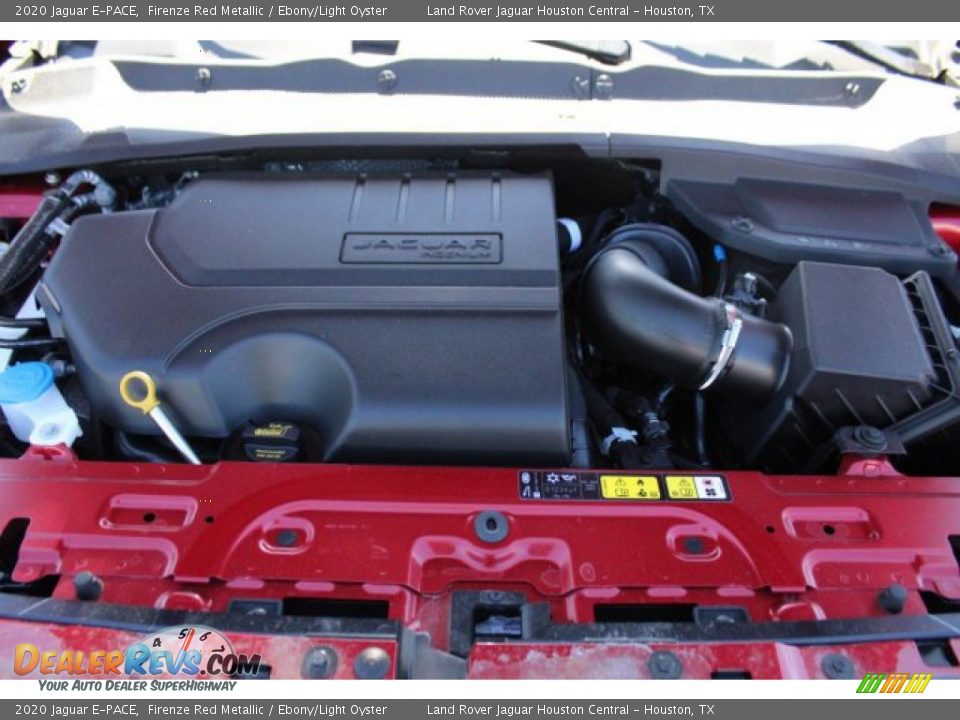 2020 Jaguar E-PACE Firenze Red Metallic / Ebony/Light Oyster Photo #30