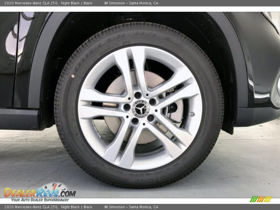 2020 Mercedes-Benz GLA 250 Night Black / Black Photo #9