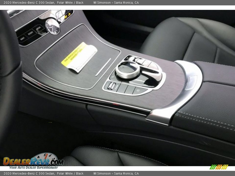 2020 Mercedes-Benz C 300 Sedan Polar White / Black Photo #7