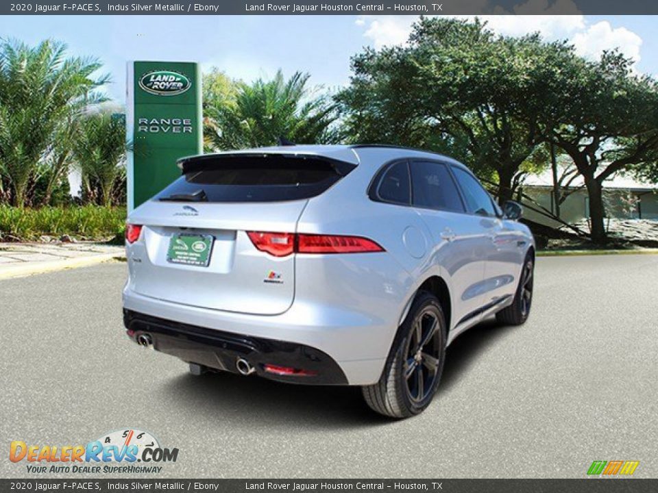 2020 Jaguar F-PACE S Indus Silver Metallic / Ebony Photo #2
