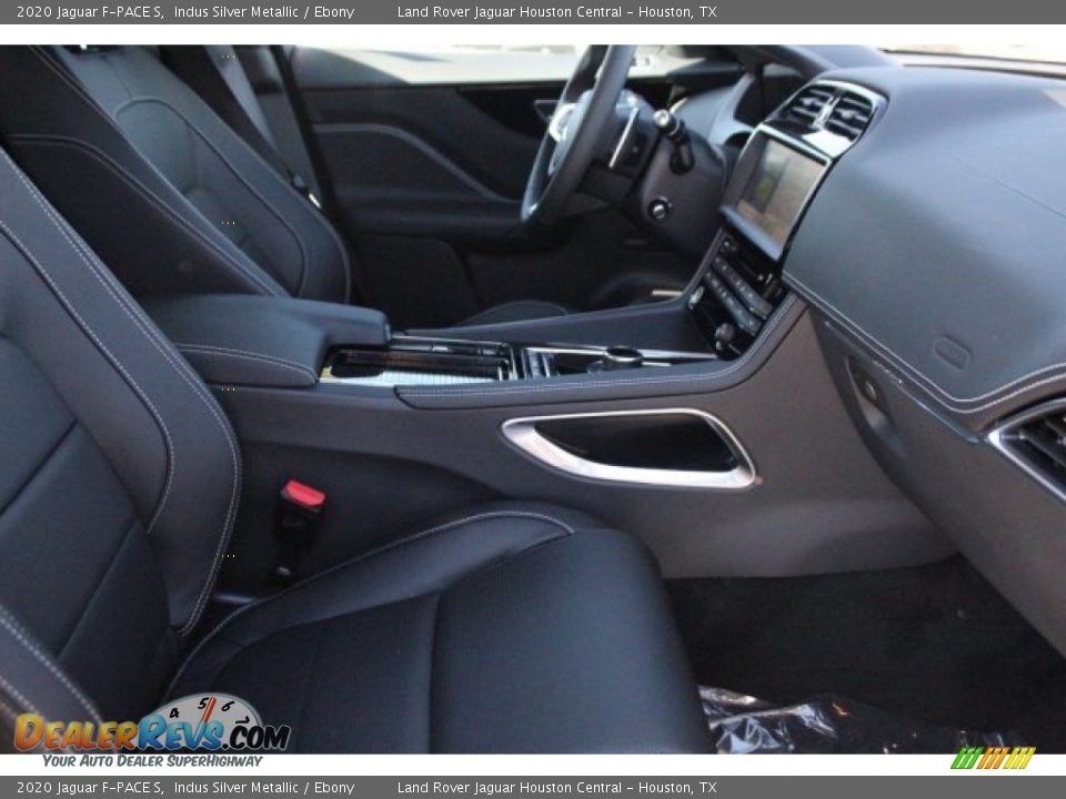 2020 Jaguar F-PACE S Indus Silver Metallic / Ebony Photo #3