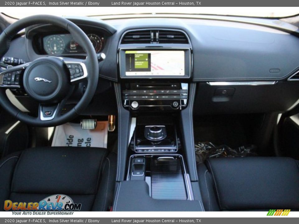 2020 Jaguar F-PACE S Indus Silver Metallic / Ebony Photo #4