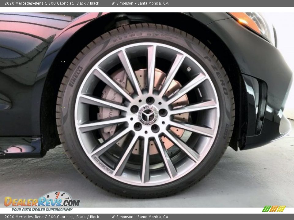 2020 Mercedes-Benz C 300 Cabriolet Black / Black Photo #9
