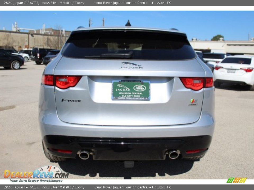 2020 Jaguar F-PACE S Indus Silver Metallic / Ebony Photo #7