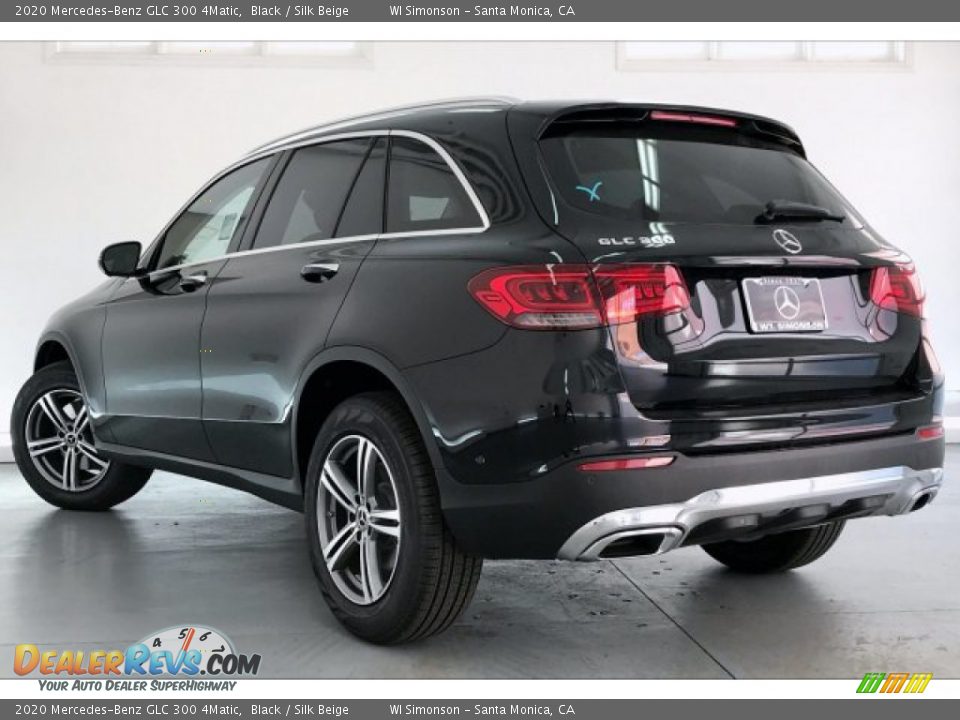 2020 Mercedes-Benz GLC 300 4Matic Black / Silk Beige Photo #2