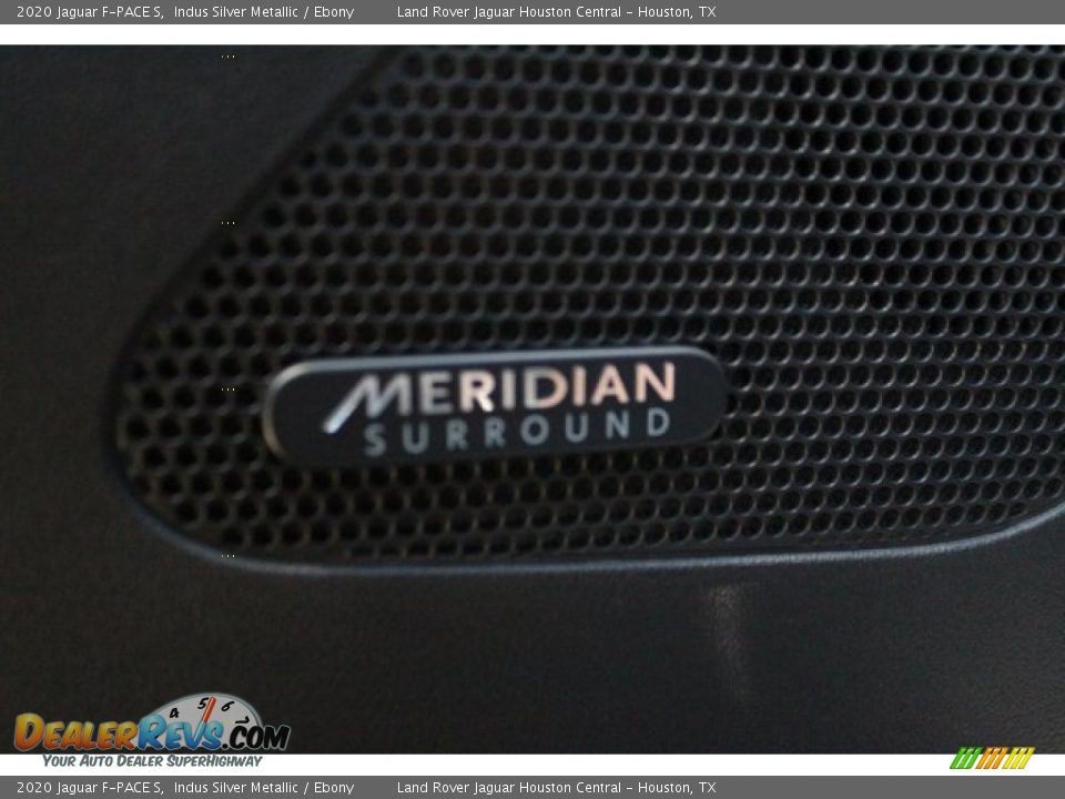 2020 Jaguar F-PACE S Indus Silver Metallic / Ebony Photo #11
