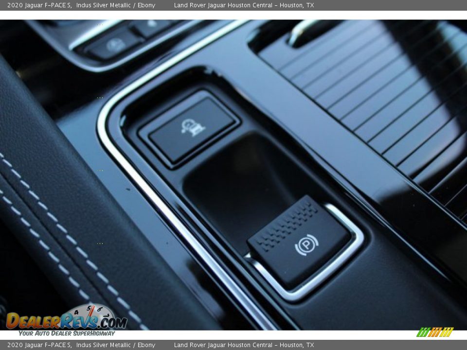 2020 Jaguar F-PACE S Indus Silver Metallic / Ebony Photo #18