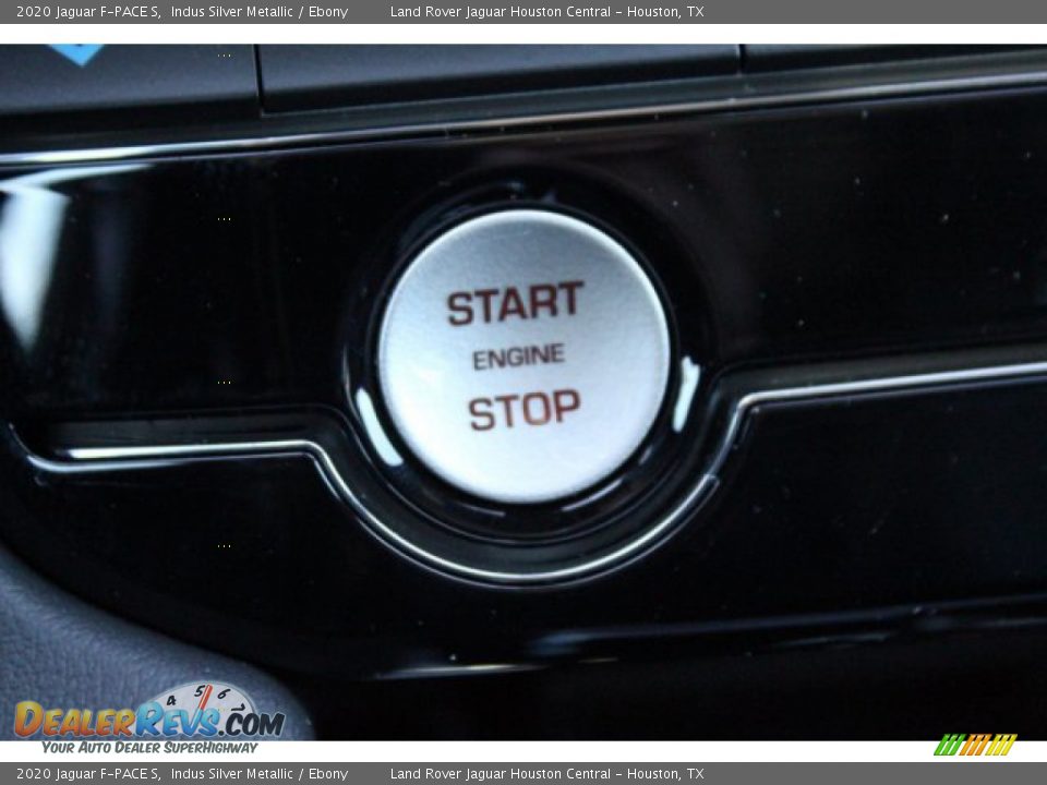 2020 Jaguar F-PACE S Indus Silver Metallic / Ebony Photo #19