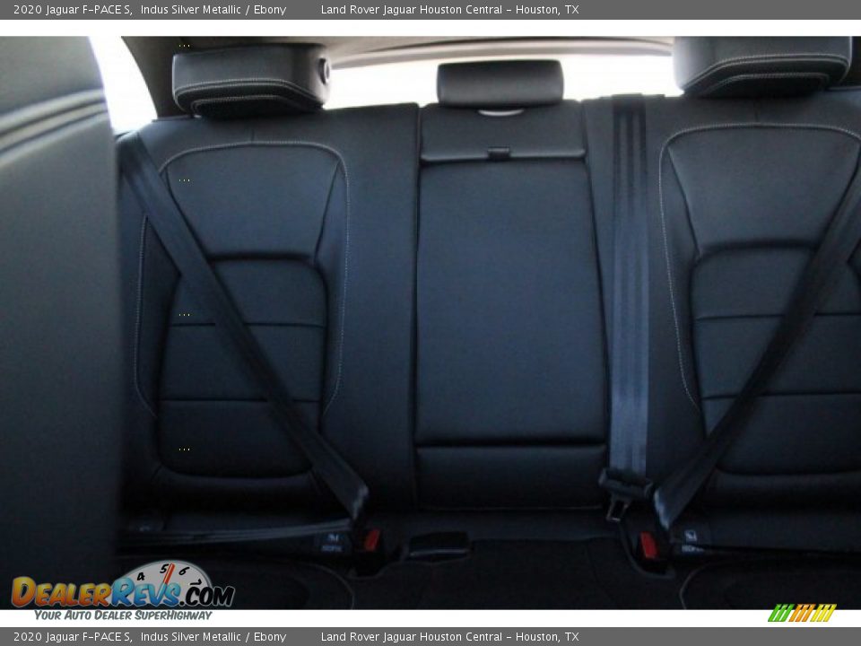 2020 Jaguar F-PACE S Indus Silver Metallic / Ebony Photo #20