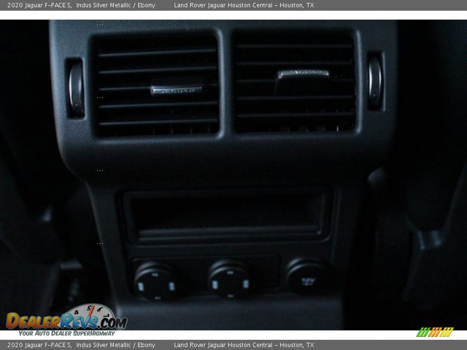 2020 Jaguar F-PACE S Indus Silver Metallic / Ebony Photo #27