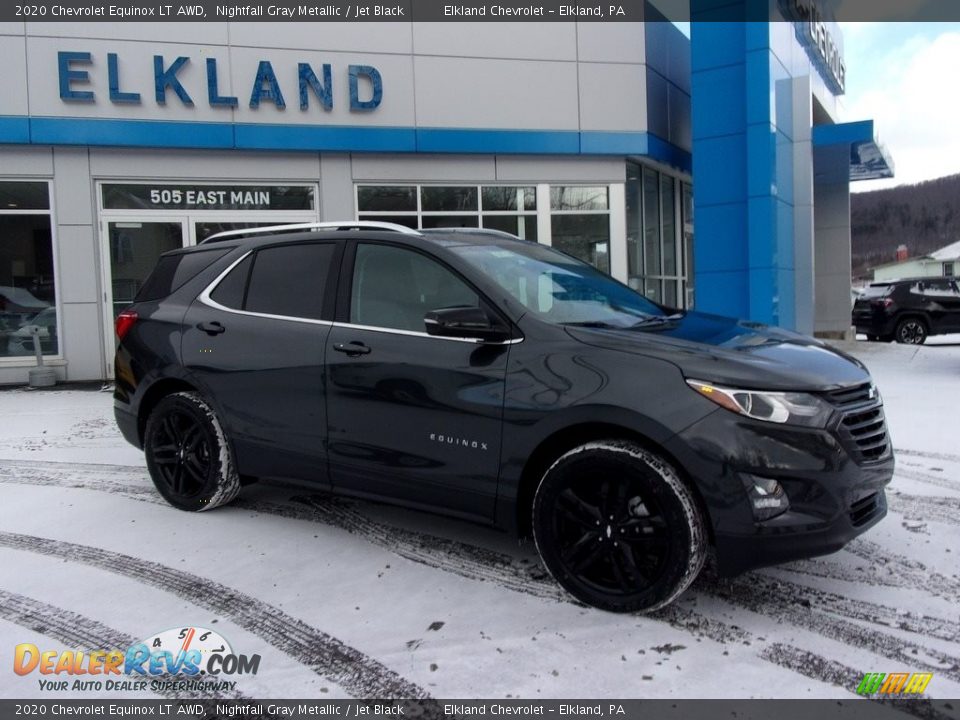 2020 Chevrolet Equinox LT AWD Nightfall Gray Metallic / Jet Black Photo #1