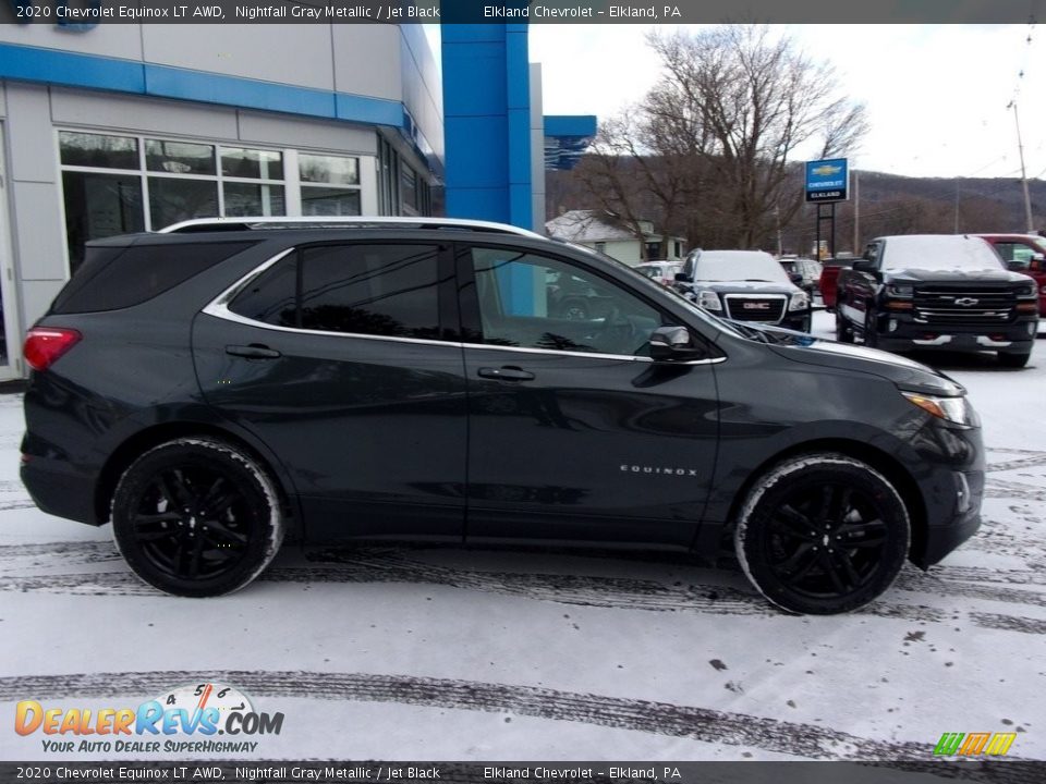 2020 Chevrolet Equinox LT AWD Nightfall Gray Metallic / Jet Black Photo #2