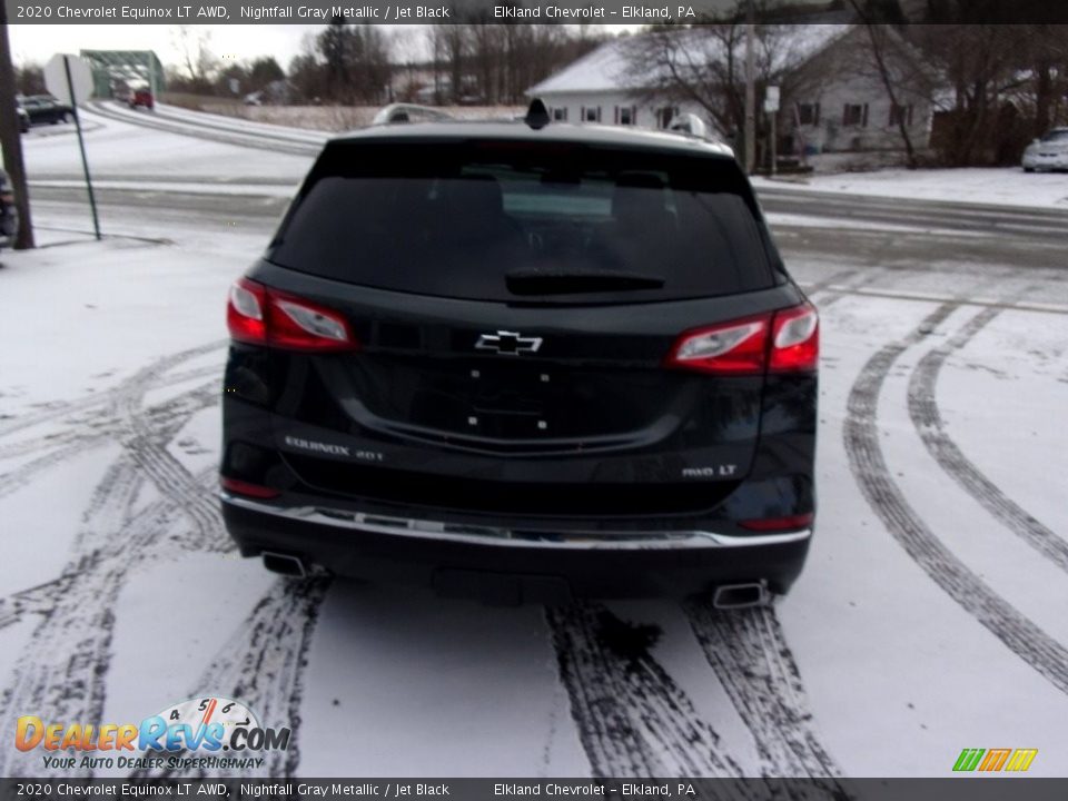 2020 Chevrolet Equinox LT AWD Nightfall Gray Metallic / Jet Black Photo #4