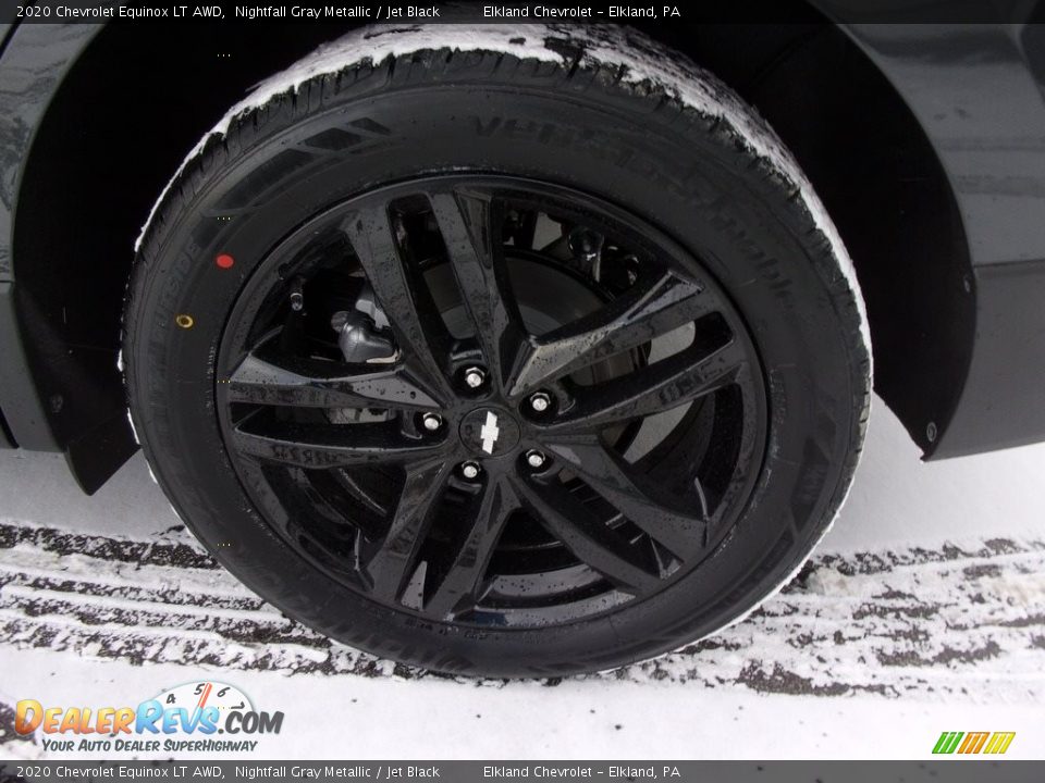 2020 Chevrolet Equinox LT AWD Nightfall Gray Metallic / Jet Black Photo #7