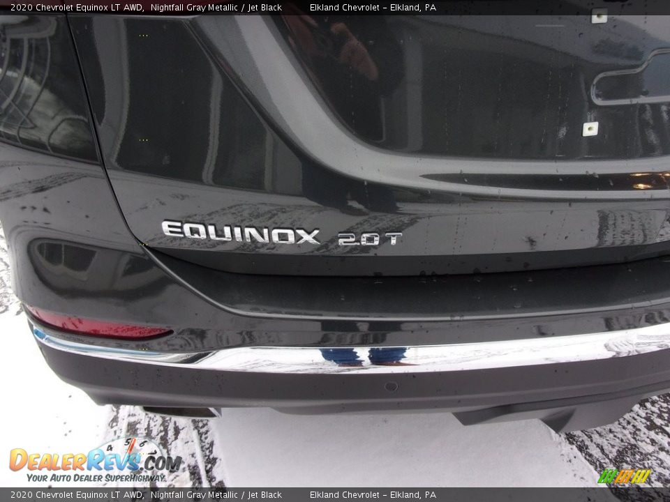 2020 Chevrolet Equinox LT AWD Nightfall Gray Metallic / Jet Black Photo #8