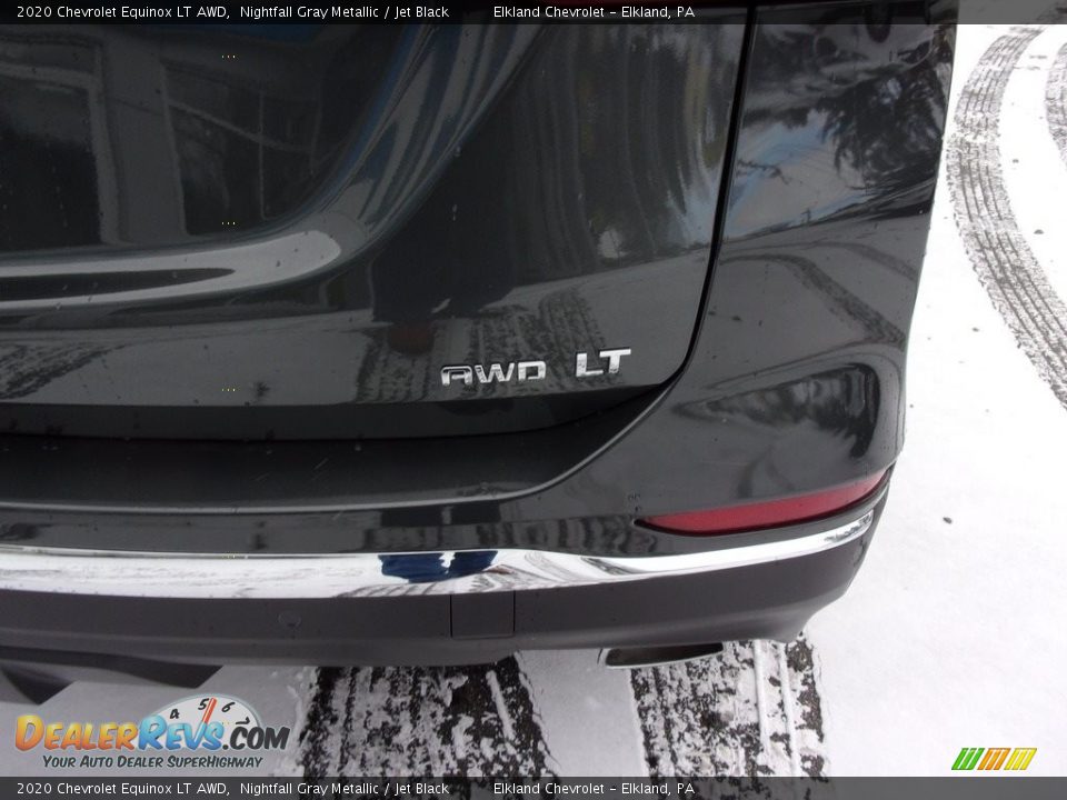 2020 Chevrolet Equinox LT AWD Nightfall Gray Metallic / Jet Black Photo #9