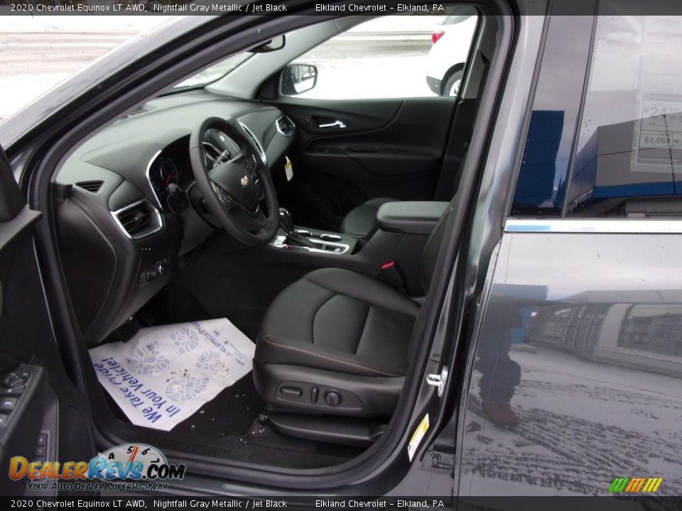 2020 Chevrolet Equinox LT AWD Nightfall Gray Metallic / Jet Black Photo #12