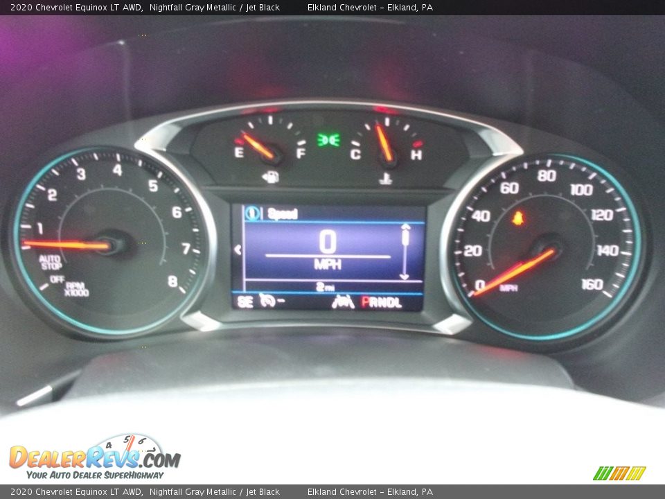 2020 Chevrolet Equinox LT AWD Nightfall Gray Metallic / Jet Black Photo #17