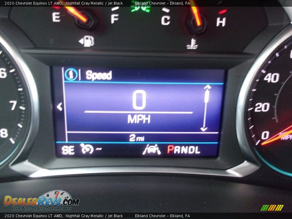 2020 Chevrolet Equinox LT AWD Nightfall Gray Metallic / Jet Black Photo #18