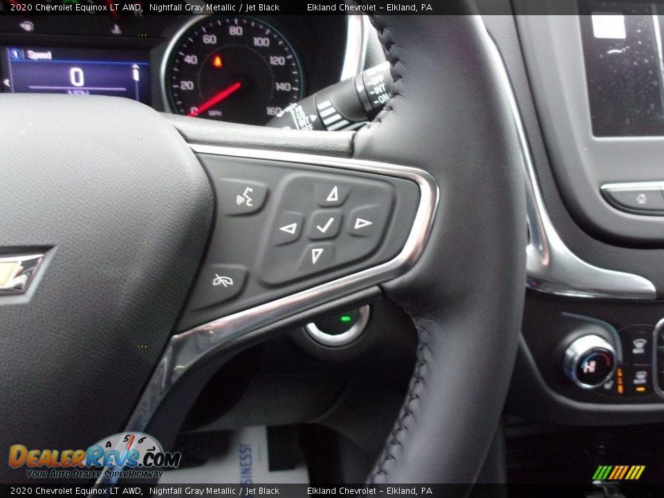 2020 Chevrolet Equinox LT AWD Nightfall Gray Metallic / Jet Black Photo #21