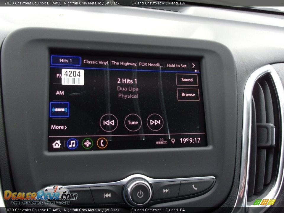 2020 Chevrolet Equinox LT AWD Nightfall Gray Metallic / Jet Black Photo #22