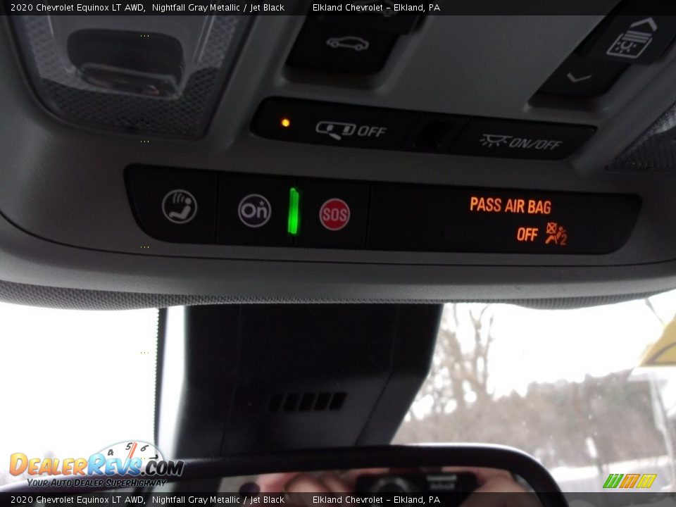 2020 Chevrolet Equinox LT AWD Nightfall Gray Metallic / Jet Black Photo #28
