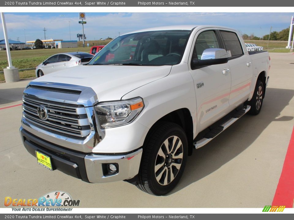 Front 3/4 View of 2020 Toyota Tundra Limited CrewMax 4x4 Photo #4