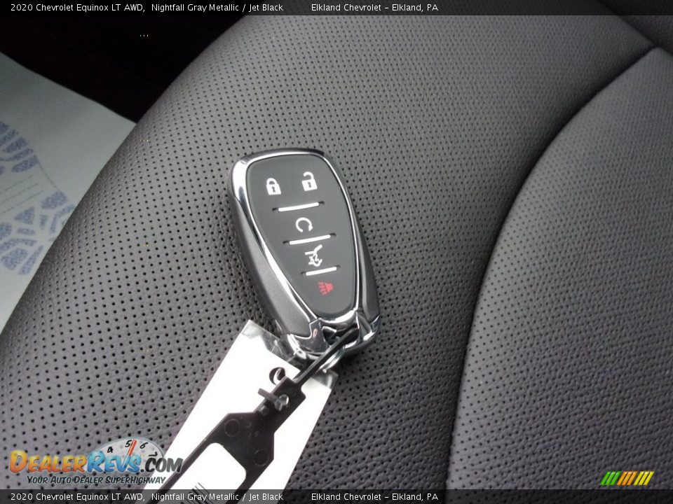2020 Chevrolet Equinox LT AWD Nightfall Gray Metallic / Jet Black Photo #31