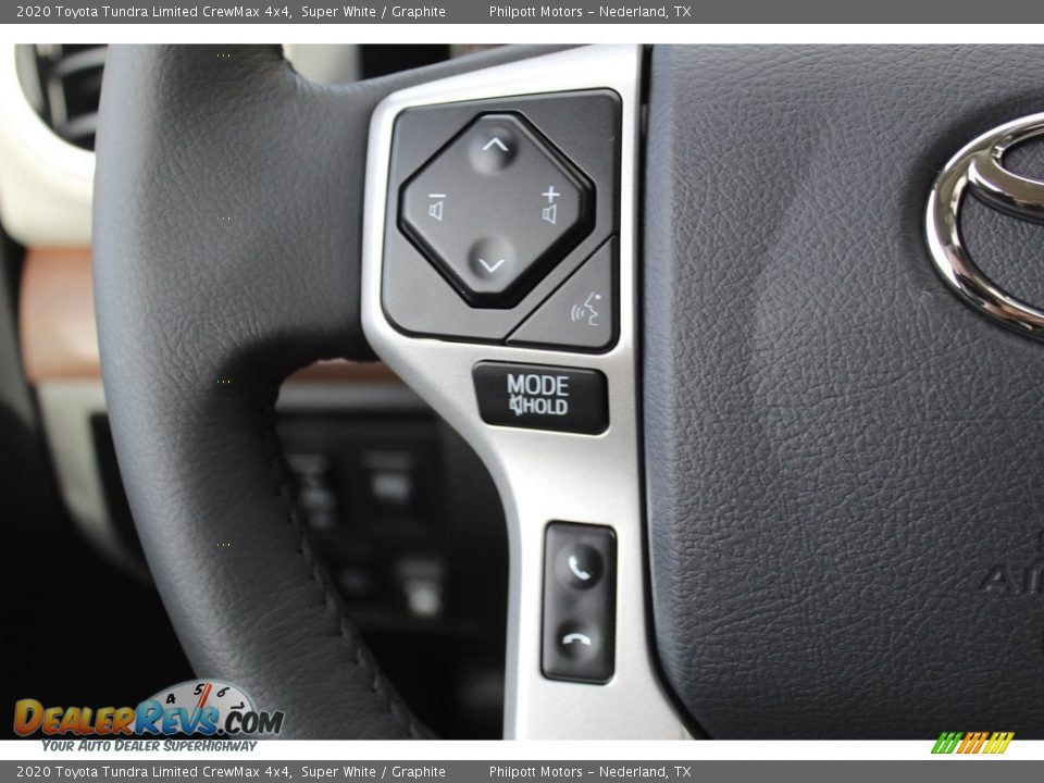 2020 Toyota Tundra Limited CrewMax 4x4 Steering Wheel Photo #11