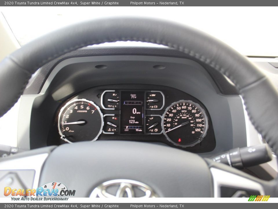 2020 Toyota Tundra Limited CrewMax 4x4 Gauges Photo #13