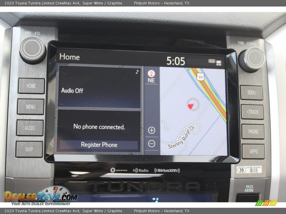 Navigation of 2020 Toyota Tundra Limited CrewMax 4x4 Photo #15