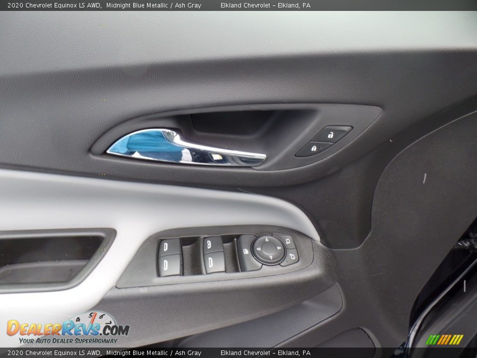 2020 Chevrolet Equinox LS AWD Midnight Blue Metallic / Ash Gray Photo #14