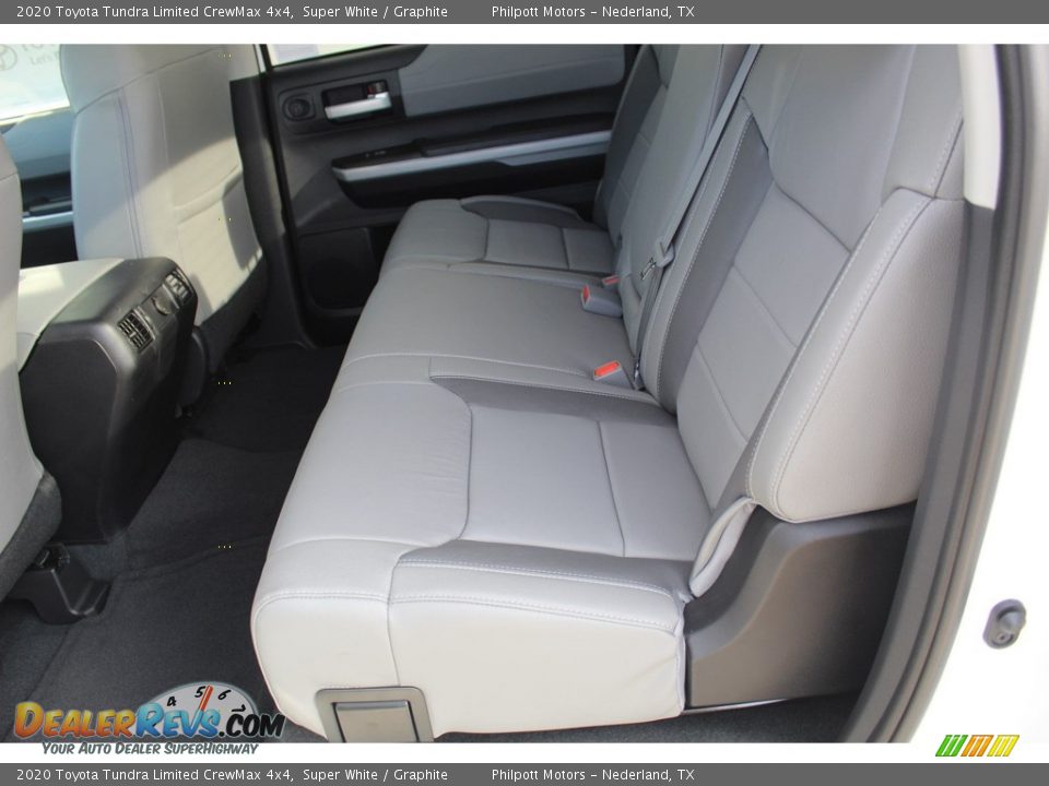 Rear Seat of 2020 Toyota Tundra Limited CrewMax 4x4 Photo #20