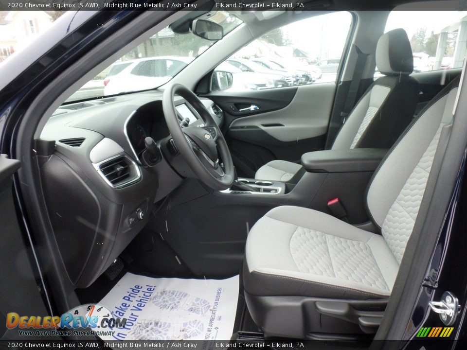2020 Chevrolet Equinox LS AWD Midnight Blue Metallic / Ash Gray Photo #15