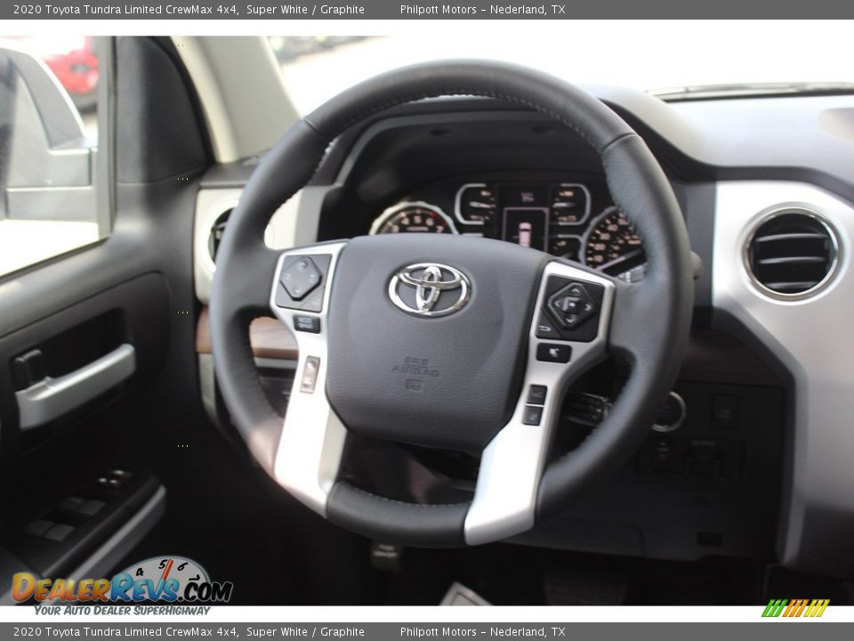 2020 Toyota Tundra Limited CrewMax 4x4 Steering Wheel Photo #22