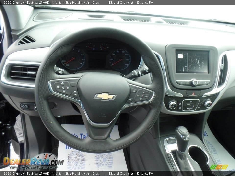 2020 Chevrolet Equinox LS AWD Midnight Blue Metallic / Ash Gray Photo #17
