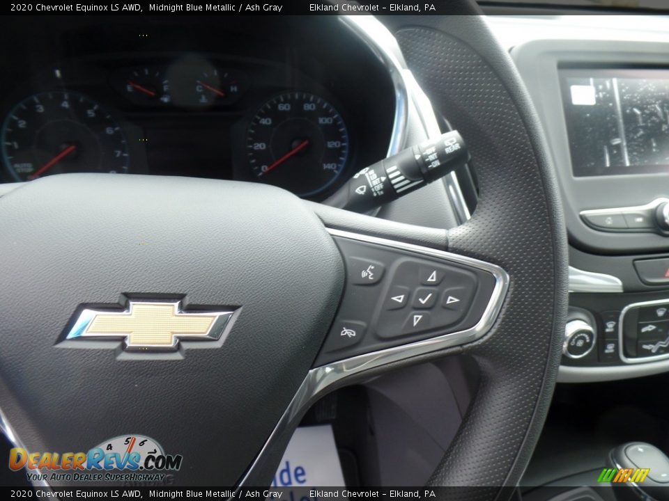 2020 Chevrolet Equinox LS AWD Midnight Blue Metallic / Ash Gray Photo #18