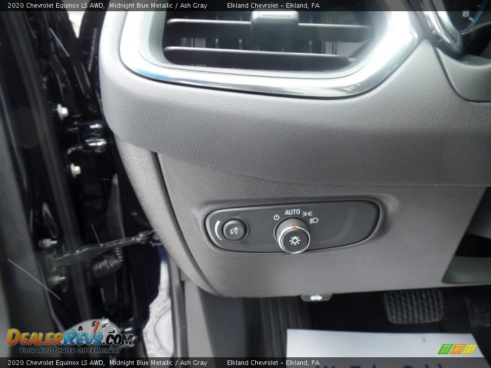 2020 Chevrolet Equinox LS AWD Midnight Blue Metallic / Ash Gray Photo #20