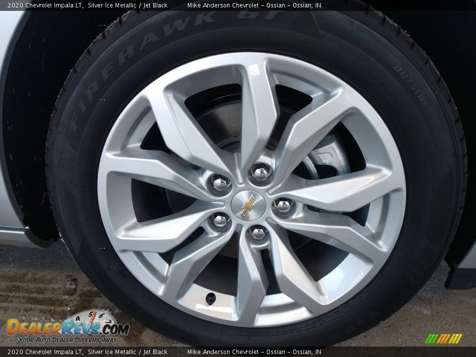2020 Chevrolet Impala LT Silver Ice Metallic / Jet Black Photo #10